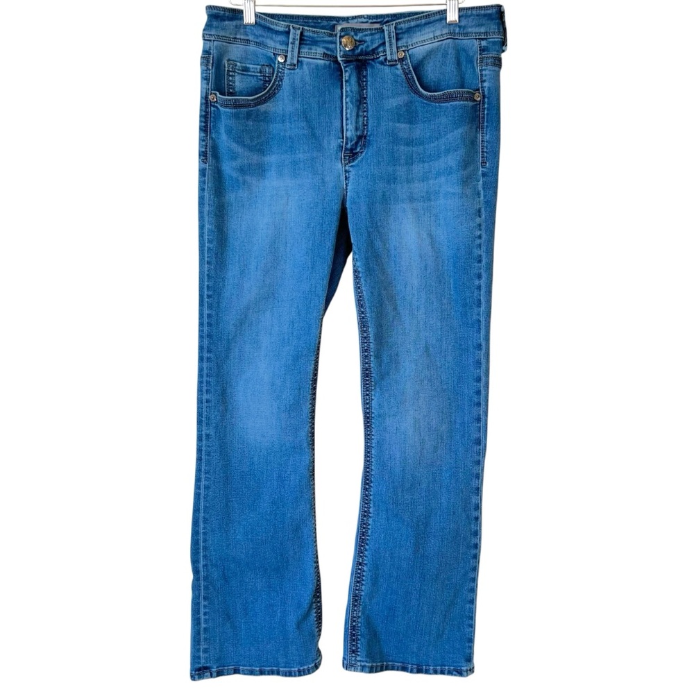 Melissa Mccarthy Seven7 Slimming Silhouette System Boot Cut Jeans